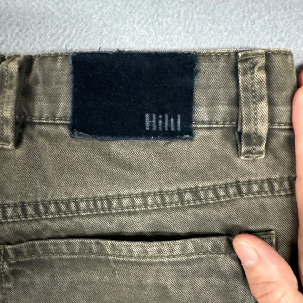 Hiltl Pants Mens 32x34 Brown Dude Straight Leg German Design Casual Trousers